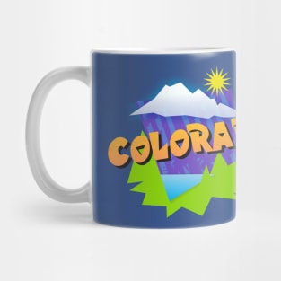 Colorado Abstract Mug
